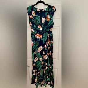 Xix palms wrap dress